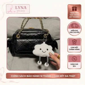 Túi Đeo Vai LYNA Da Nhăn Trần Bông Quai Xích
